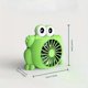 thumbnail image 4 of Lovely Cartoon Frog Decorative Desktop Fan USB Charging Fan Portable Fan Suitable For Home Travel Uses, 4 of 4