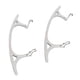 thumbnail image 3 of Soporte para barra de cortina, accesorio universal resistente, barra para cortinas 2 piezas, 3 of 9