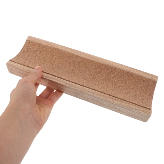 BESTYASH Natural Wooden Rolling Pin Holder for Home Kitchen Pastry and Dough Preparation