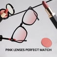 thumbnail image 4 of Gafas de luz azul Cyxus 8082N01 con protección UV rosa claro, 4 of 7