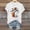 A302 White, variant on Women's Halloween Graphic Tees Funny Ghost Witch Hat T-Shirts Short Sleeve Crewneck Pumpkin Coffee Print Fall Casual Holiday Party Tops Cute Novelty Shirts