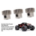 thumbnail image 3 of RC Car Motor Gear, M0.6 Hard Anodised Steel Alloy Pinion Gear, CNC Processed for Smooth Performance, 3 of 7