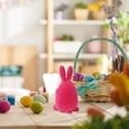 thumbnail image 4 of pdqouc Easter Egg Decor Set, Colorful Bunny Ornaments for Holiday Tabletop, Spring and Easter Decoration for Centerpiece, Basket and Festive Display, 4 of 7