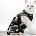 thumbnail image 2 of Traje Eleanos New Pet Supplies, traje de destete, traje postoperatorio antilamido, camuflaje negro L, 2 of 5