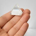 thumbnail image 4 of Premium Clear Quartz Pyramid Crystal Healing Stones - 1" Inch, 4 of 4