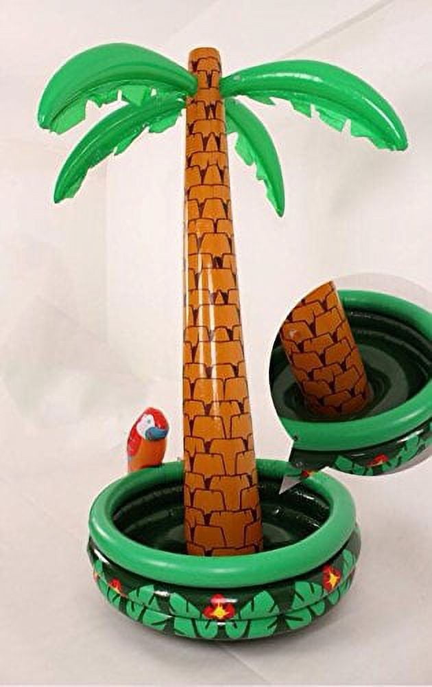 Jumbo Inflatable Palm Tree Cooler, Inflates then Packs up for Storage