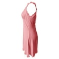 thumbnail image 5 of Tosmy Women Sexy Lingerie Mesh Lace Slip Dress Nightgown Sleepwear, 5 of 6