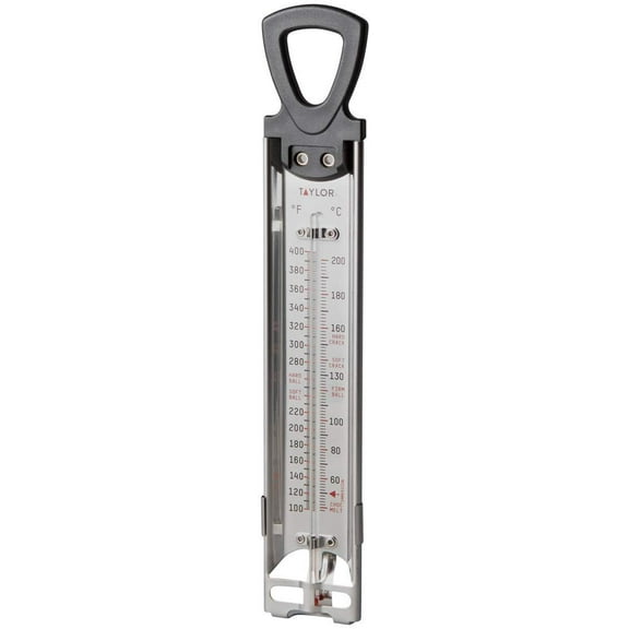 Taylor Precision Products Candy/Deep Fry Stainless Steel Thermometer