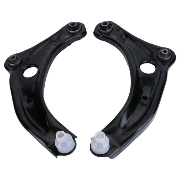 Front Lower Control Arms 2Pcs With Ball Joint Left Right Stable Steering Durable Alloy Steel Fits for Nissan Kicks 1.6L CVT 2WD S 2018-2023 Replace 54500-5RL1B 54501-5RL1B