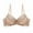 Khaki, variant on Darzheoy Women's Lace With Color Sexy Double Breasted Womens Bra 38/85BC