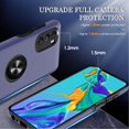 thumbnail image 2 of for Moto G 5G 2022 Case with HD Screen Protector, [Military Grade] Shockproof Protection Case with 360° Magnetic Built-in Ring Holder Kickstand Phone Case for Motorola Moto G 5G 2022, Blue, 2 of 14