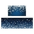 thumbnail image 3 of TIELUTT Christmas Kitchen Carpet and Mat Set 2 of Kitchen Home Winter Floor Mat Floor Decoration Throw Blanket Linen 5x7 Rug Thin Rugs for Living Room Sofa Throw Blanket Soft Area Rug 6x9, 3 of 4
