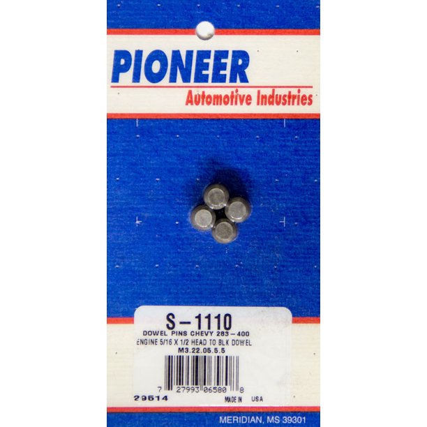 Pioneer S1110 Dowel Pin Kit for Small Block Chevy