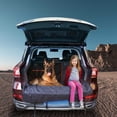 thumbnail image 6 of Car SUV Truck Waterproof Back Seat Extender  Non Inflatable Dog Car Seat Cover Hammock Travel Bed Black, 6 of 7