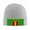 Gray, variant on Flag Of Zambia Beanie Hat Men Women Warm Printed Cap Knit Beanies Hats Outdoor Winter Deep Heather