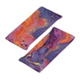 thumbnail image 2 of Sports Headbands Sweat Absorbing Breathable Hair Head Bands for Running Fitness Gym, Trippy Abstract Purple Tie Dye, 2 of 7