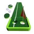 thumbnail image 3 of Estera de golf para green con pelota y banderas perfecl Estera de entrenamiento de práctica de golf, 3 of 8