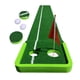 thumbnail image 3 of Estera de golf para green con pelota y banderas perfecl Estera de entrenamiento de práctica de golf, 3 of 8