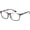 Leopard, variant on Non Prescription Glasses for Men Women Square Clear Lens Eyeglasses