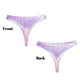 thumbnail image 3 of Fotbe Purple Sparkling Butterfly Tanga Sin Costuras para Mujer con Estampado – Panties Invisibles, Transpirables y Cómodos para Uso Diario-X-Small, 3 of 6