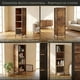 thumbnail image 4 of Gabinete de Almacenamiento de 4 Niveles HOMEMAKE FURNITURE Organizador con Puerta de Malla De Hierro Industrial, 4 of 6