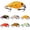 All in, variant on MInHoues Floating Body Crankbait, 1.77" Hard Fishing Lure for Bass and Trout, Realistic Artificial Swimbait with Spotted Pattern, Freshwater Saltwater Tackle Accessories