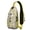 Banana Lover Sl, variant on Banana Lover Sling Backpack with Tropical Fruit Pattern, Cute Yellow Banana Print Crossbody Daypack, Kawaii Cartoon Sweet Design, Lightweight and Durable