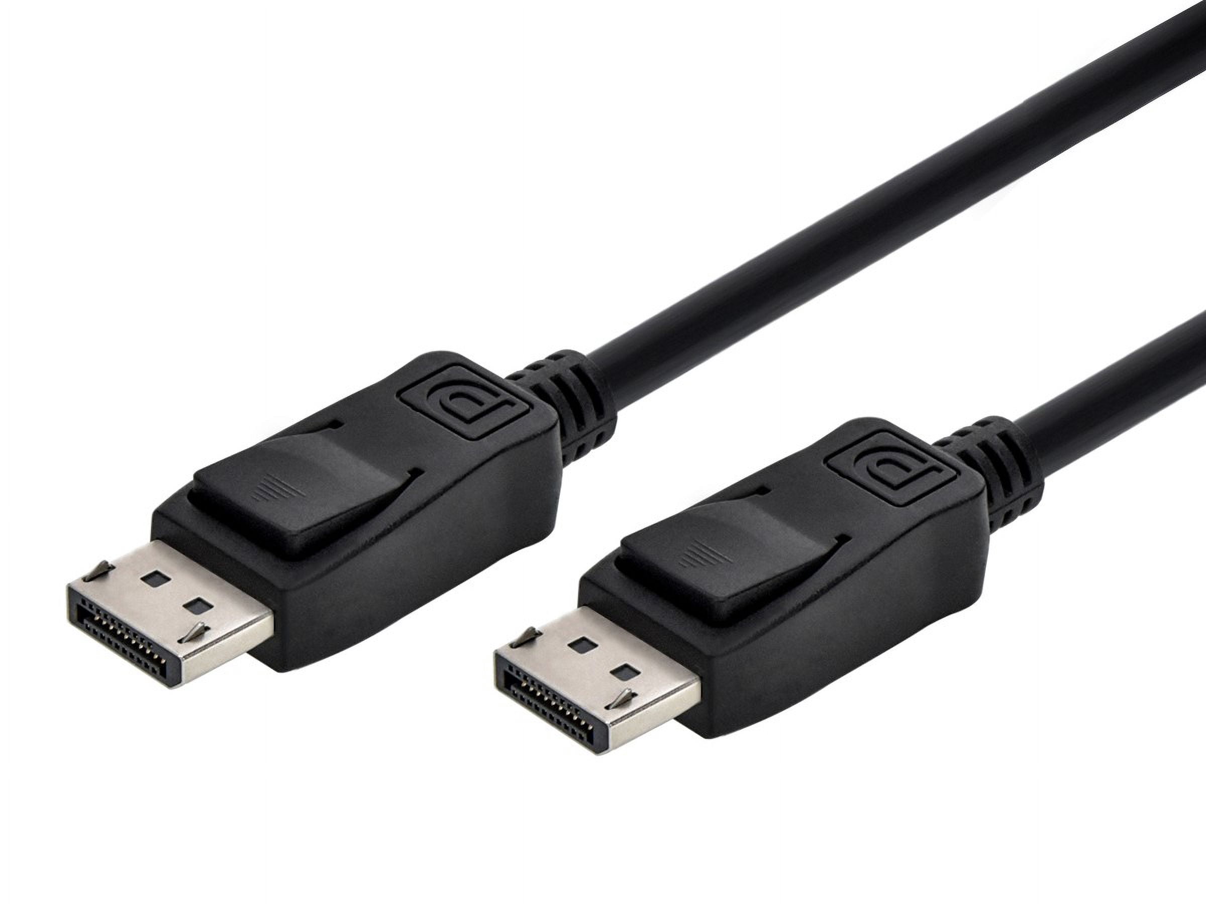 Monoprice 8K DisplayPort 2.0 Cable - 15 Feet | 80.0Gbps, 16K Resolution, Supports NVIDIA G‑Sync AMD FreeSync, Compatible for Gaming Monitor, TV, PC, Laptop and More