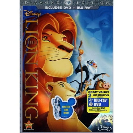 The Lion King (Two-Disc Diamond Edition Blu-ray / DVD Combo in DVD Packaging)
