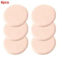 thumbnail image 1 of 6 Pcs Mélange de Coton Rond Outil Cosmétique Doux Poudre de Mélange Portable Décontracté, 1 of 3