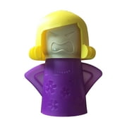 PP Angry Mother Easy Clean Fast Durable Microwave Cleaner Home Kitchen Cartoon