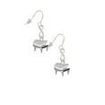 thumbnail image 3 of Delight Jewelry Silvertone Piano Silver tone Infinity French Earrings, 3 of 4