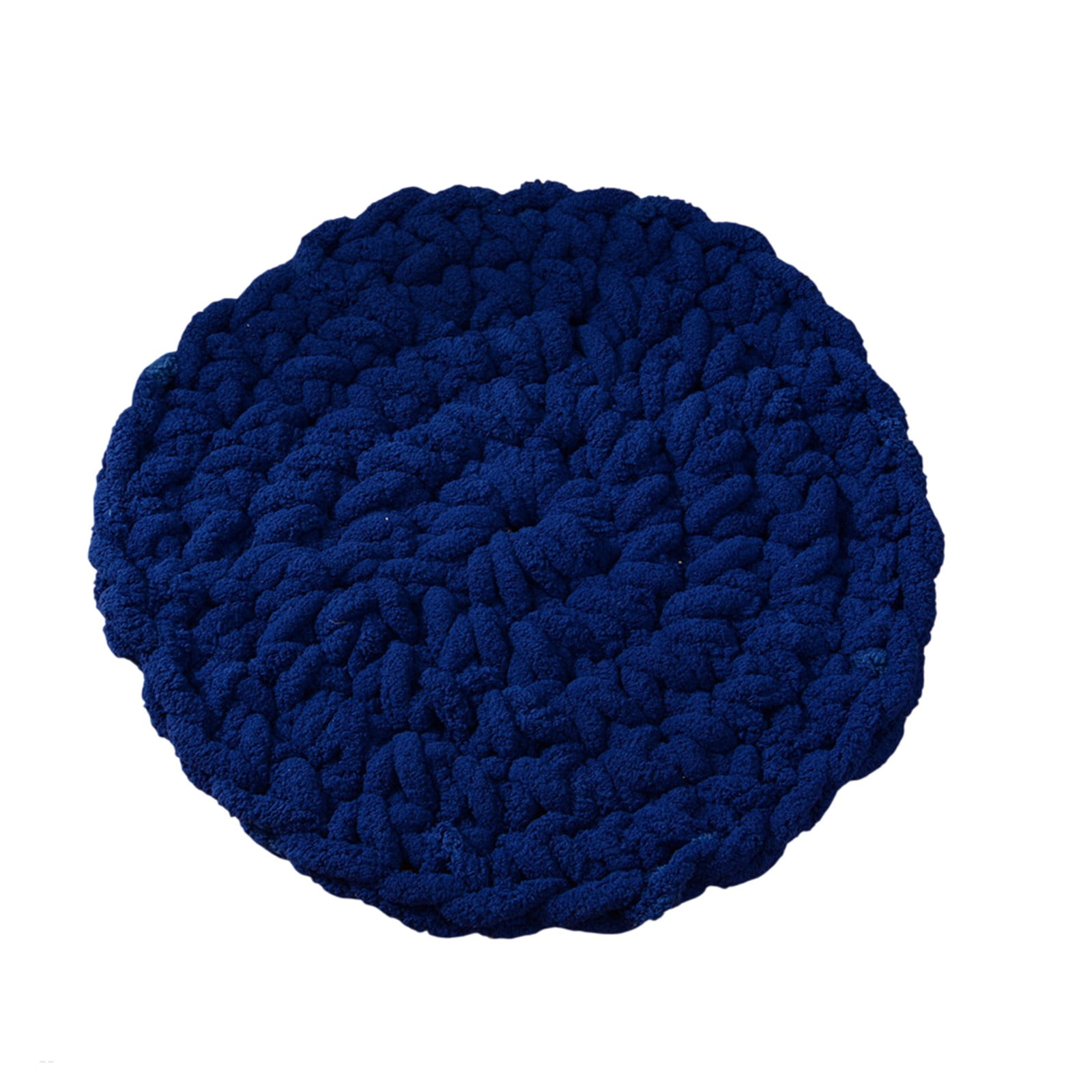 YM Cat Knitted Bed Mat, Extra-Soft Washable Warm Round Pads Cushions for Indoor Kittens, Cat Trees Towers, for Kneading and Sleeping, Cat Gift