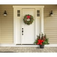 thumbnail image 3 of 28" Christmas Holiday Wreath, 3 of 4