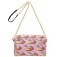 thumbnail image 2 of FORMRS Women Crossbody Purse with Chain Strap Vegan Leather Shoulder Handbag, Light Pink Doughnuts, 2 of 7