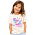 thumbnail image 4 of First Grade Shirt for Girls Trendy Floral Pennant Flag Back to School 1st Grade Girl Tee Natural Shirt Youth Large, 4 of 8
