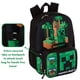 thumbnail image 2 of Mochila RALME Minecraft de 16 pulgadas con set de lonchera para niños, 2 of 7