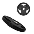 thumbnail image 2 of Par de Discos Olímpicos Tayga Rubber 3 Agarres 44 Lb, 2 of 3
