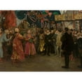 thumbnail image 3 of Teodor Axentowicz 14x11 Black Modern Framed Museum Art Print Titled - Polish Envoys Before Henry of Valois (1910), 3 of 5