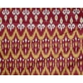 thumbnail image 4 of oneOone Polyester Lycra Fabric Damask & Chevron Ikat Print Fabric BTY 56 Inch Wide, 4 of 4