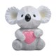 thumbnail image 1 of Koala Shape Piggy Bank Cartoon Saving Pot Artificial Creative Animal Statue Money Tank para sala de té de la oficina interior Gabinete de televisión Gris, 1 of 8