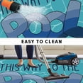 thumbnail image 5 of Swimming Pool Outdoor Rug for Patio/Deck/Porch, Non-Slip Large Area Rug 3 x 5 Ft, Summer Ocean Beach Abstract Texture Indoor Outdoor Rugs Washable Area Rugs, Reversible Camping Rug Carpet Runner, 5 of 8