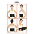 thumbnail image 4 of Embossed Neoprene Sports Waist Support Sports Sweating Fitness Belt Elastic, 4 of 5