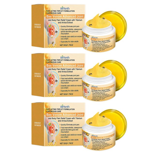 Relieve Joint Soreness Bee-Venom Cream Mild Ingredients Pain Relieve Massage Cream for External Use