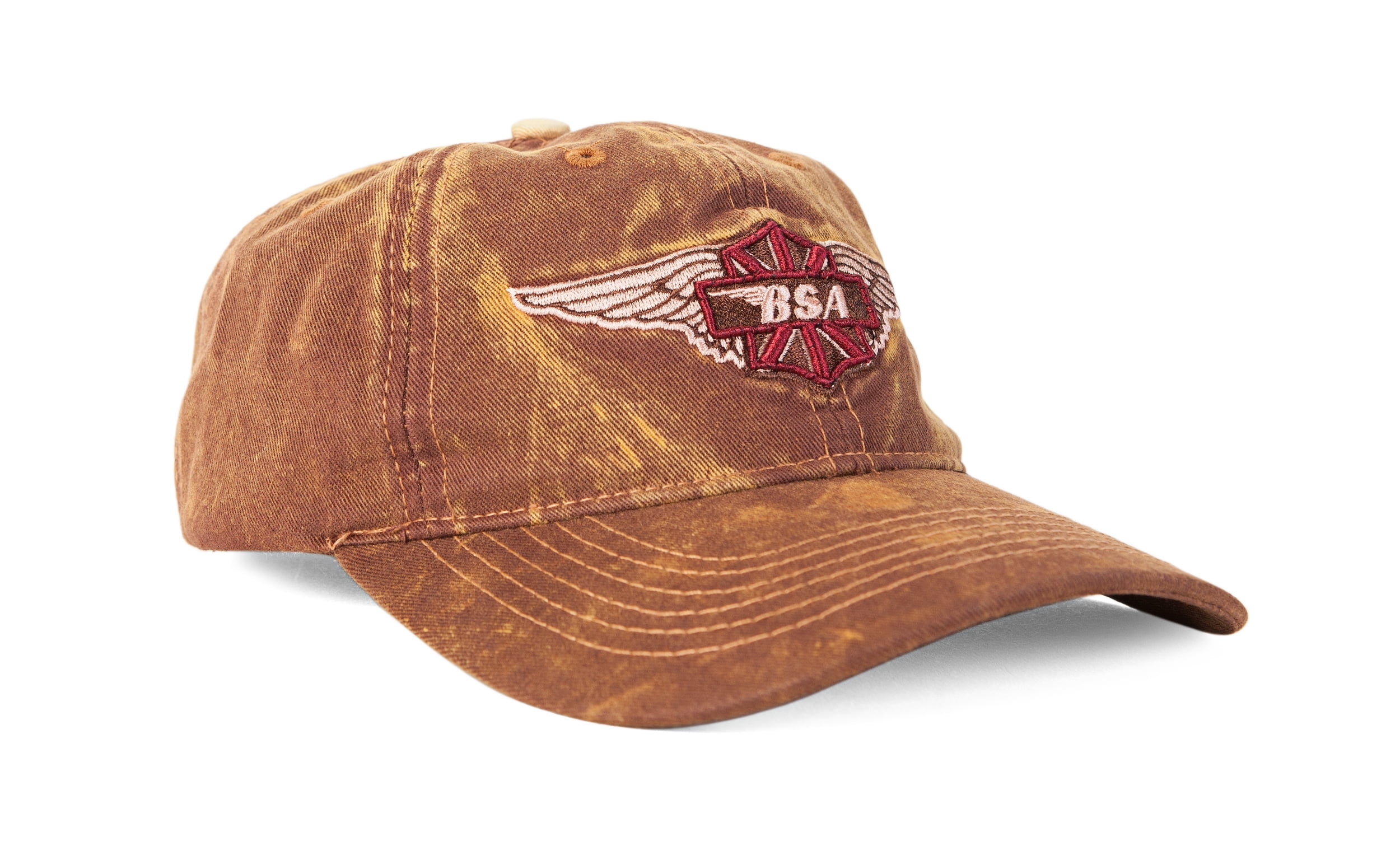 BSA Motorcycles Embroidered Logo Adjustable Baseball Cap