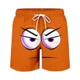 thumbnail image 4 of Men's Summer Shorts Sport Leisure Beach Men's Shorts Funny Print Men's Shorts with Elastic Drawstring Summer Shorts Loose Comfortable Leisure Shorts Breathable Lightweight Sports Shorts, 4 of 5