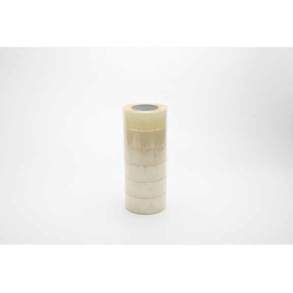 ABALONE Heavy Duty Packing Tape for Shipping Packaging Moving Sealing,2 in.x 150 yd,Clear,6 Rolls