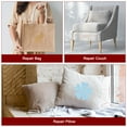 thumbnail image 6 of Uxcell Linen Fabric Patches Self-Adhesive Fine Linen Repair Tape for Linen Sofa Upholstery Furniture Pillow Clothing Beige 2Pcs, 6 of 6