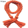thumbnail image 2 of Travelwant 2Pcs Natural Cotton Curtain Tiebacks- Village Style Curtain Holdback Rope, Curtain Decorative Holdbacks for Rural Style Drapery Tieback, 2 of 6