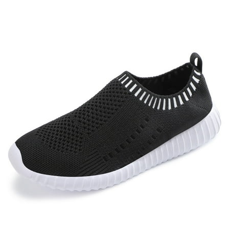 

TIOSEBON Women s Athletic Walking Shoes Casual Mesh-Comfortable Work Sneakers Navy US8.5